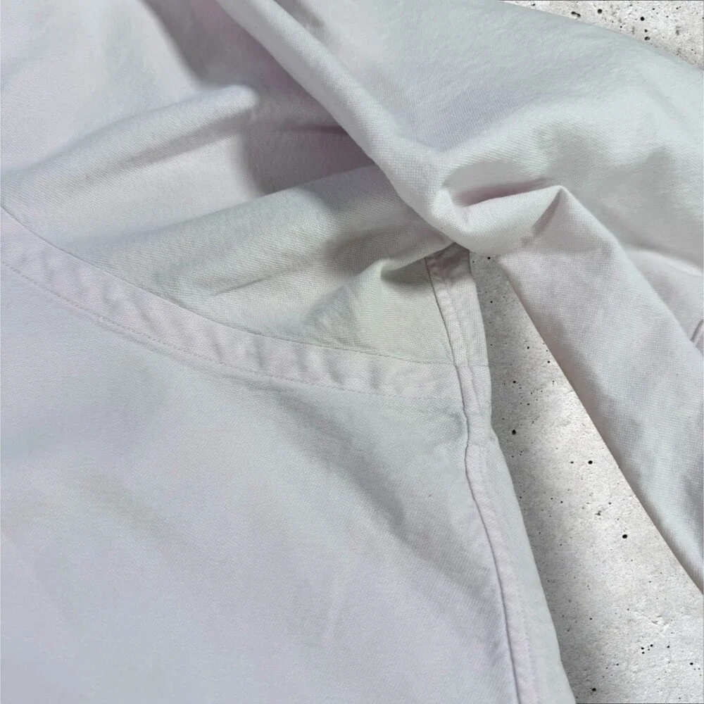 Polo Ralph Lauren Oxford Shirt Men 17.5 34/35 Pink Classic Fit Cotton Flaws - Picture 13 of 15